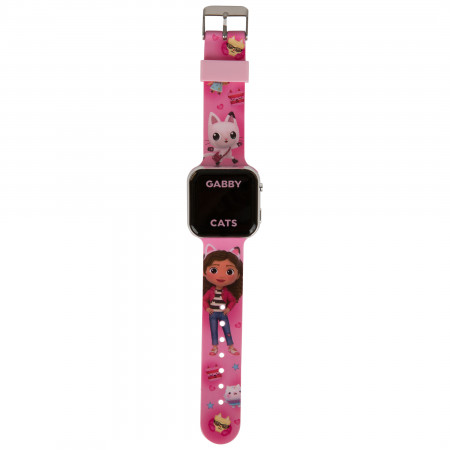 Gabby's Dollhouse Cats Kid's LED Digital Wrist Watch
